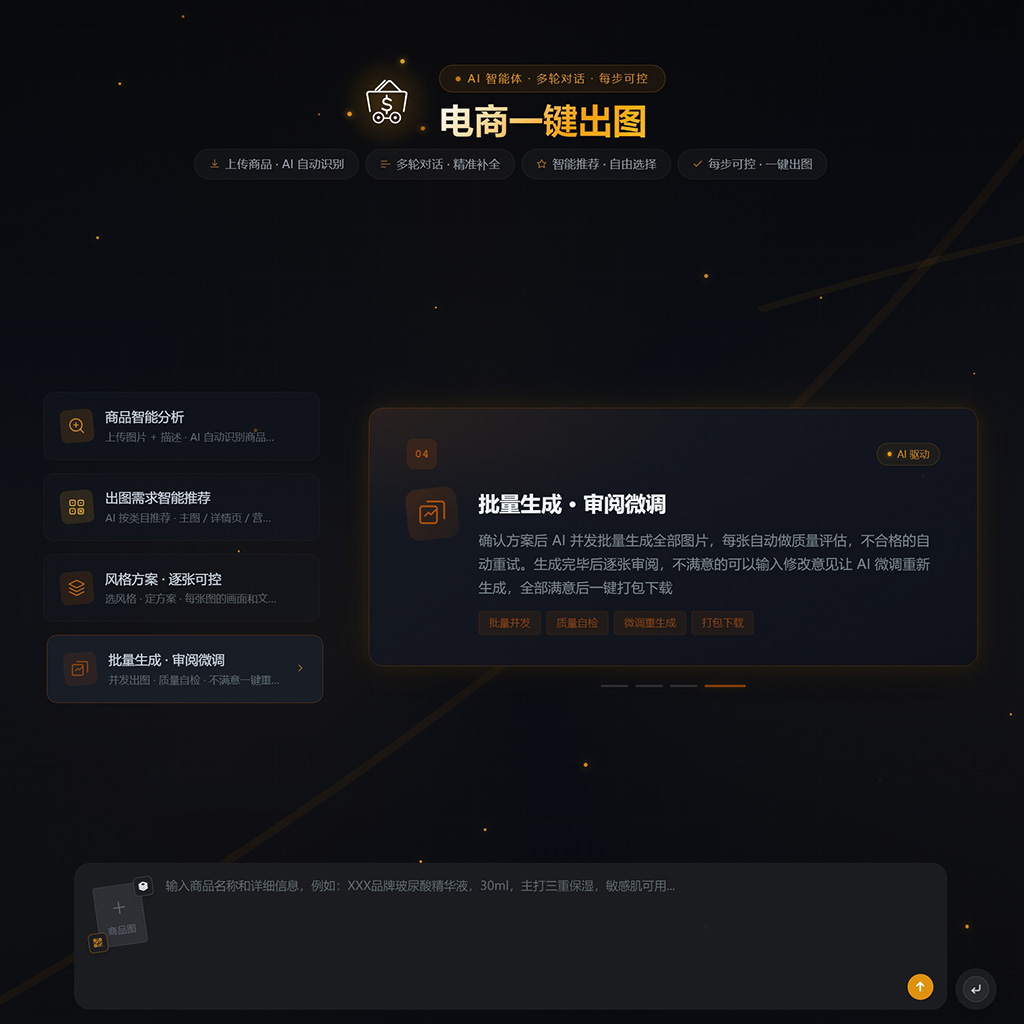 国潮美妆商业推广海报